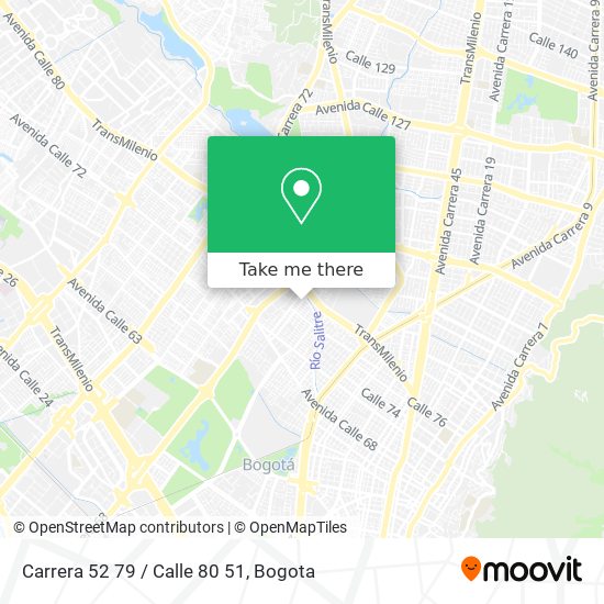 Carrera 52 79 / Calle 80 51 map