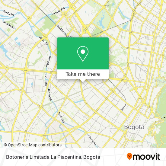 Botoneria Limitada La Piacentina map