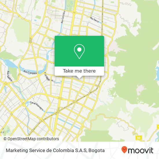 Marketing Service de Colombia S.A.S map