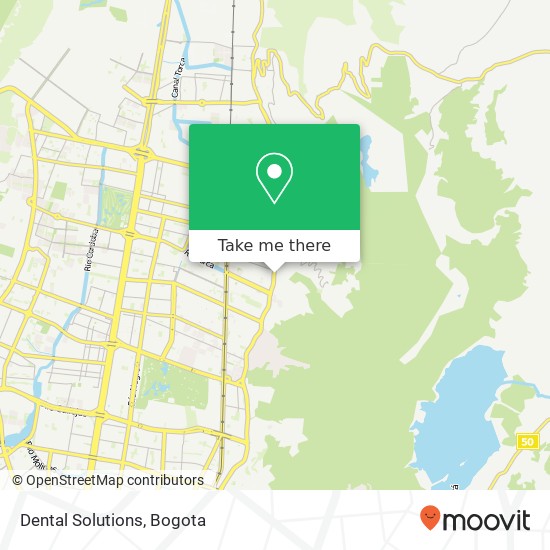 Mapa de Dental Solutions