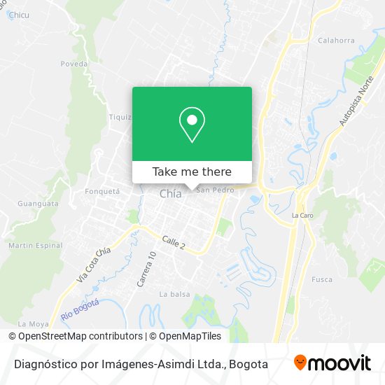 Diagnóstico por Imágenes-Asimdi Ltda. map