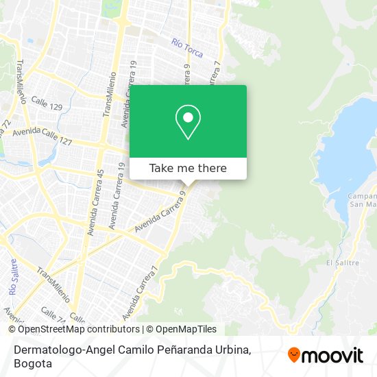 Dermatologo-Angel Camilo Peñaranda Urbina map