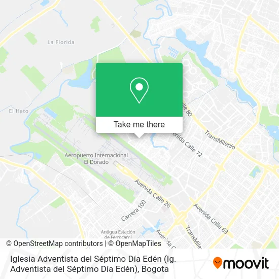 Iglesia Adventista del Séptimo Día Edén map