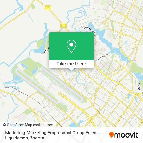 Marketing-Marketing Empresarial Group Eu en Liquidacion map