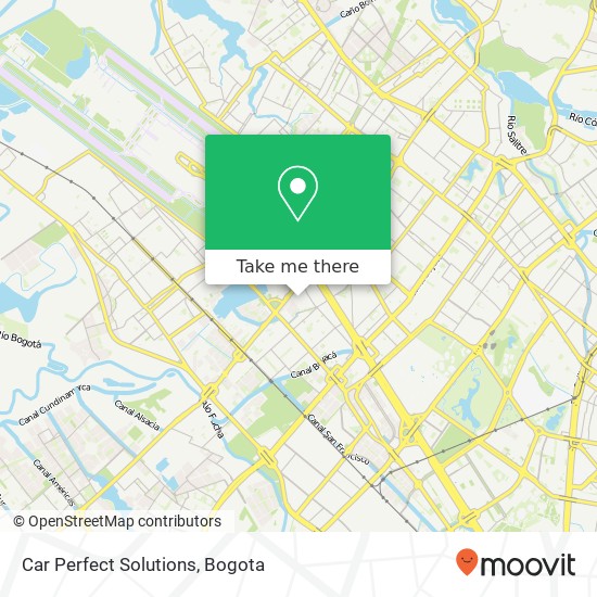 Car Perfect Solutions map