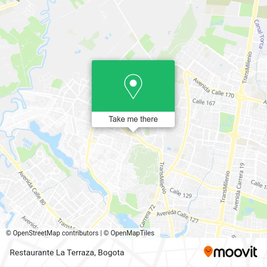 Restaurante La Terraza map