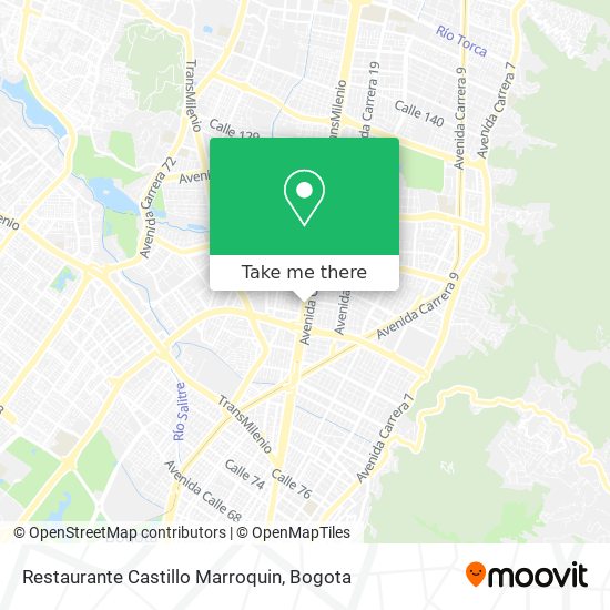 Restaurante Castillo Marroquin map