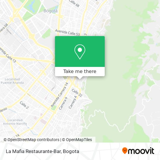 La Mafia Restaurante-Bar map
