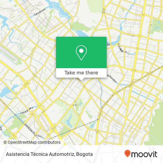 Asistencia Técnica Automotriz map