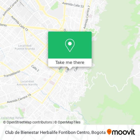 Club de Bienestar Herbalife Fontibon Centro map