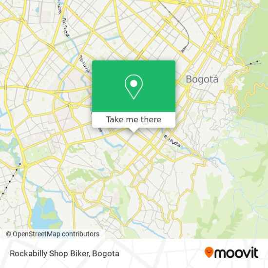 Rockabilly Shop Biker map