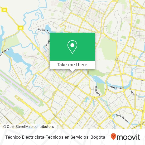 Técnico Electricista-Tecnicos en Servicios map