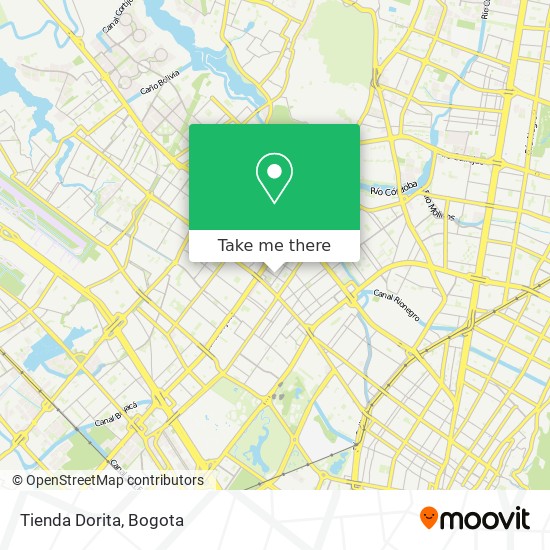 Mapa de Tienda Dorita