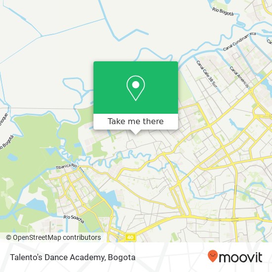 Talento's Dance Academy map