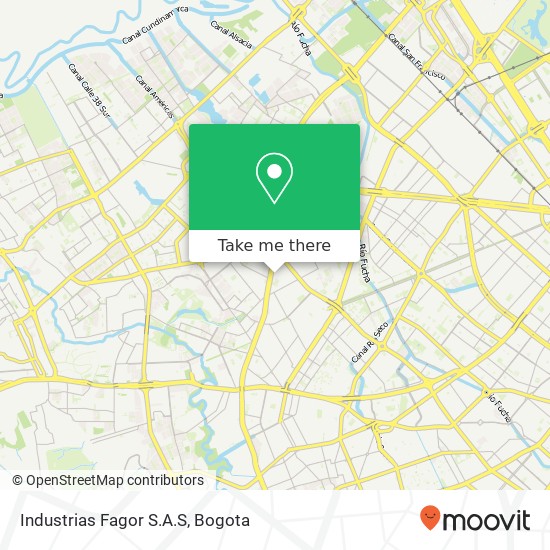 Industrias Fagor S.A.S map
