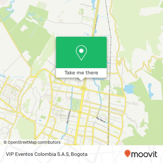 VIP Eventos Colombia S.A.S map