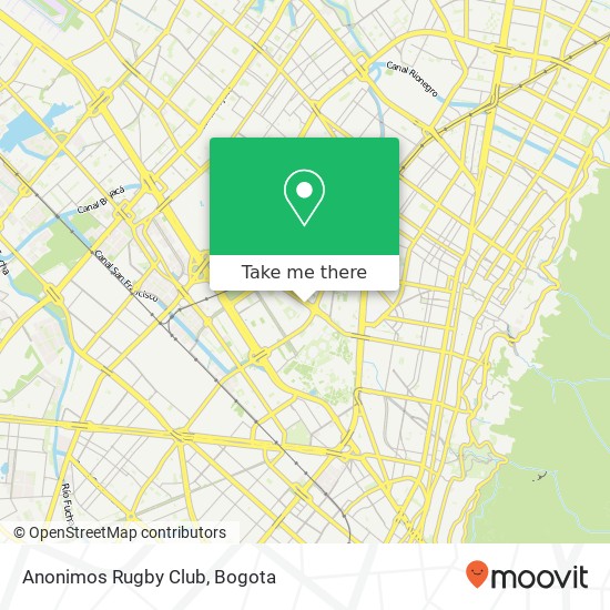 Anonimos Rugby Club map