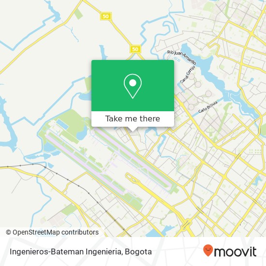 Mapa de Ingenieros-Bateman Ingenieria