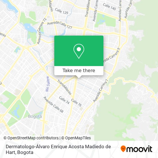 Dermatologo-Álvaro Enrique Acosta Madiedo de Hart map