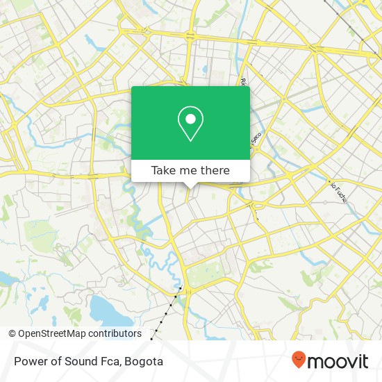 Power of Sound Fca map