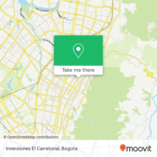 Inversiones El Carretonal map
