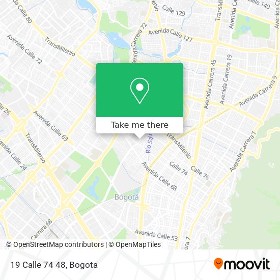 19 Calle 74 48 map