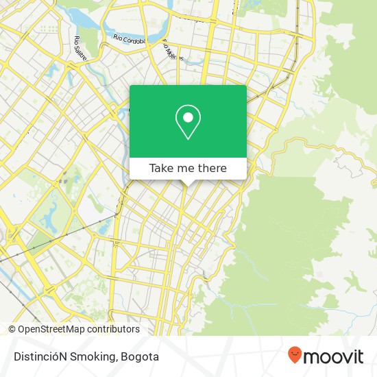 DistincióN Smoking map