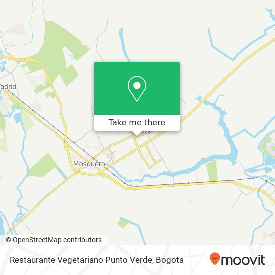 Restaurante Vegetariano Punto Verde map