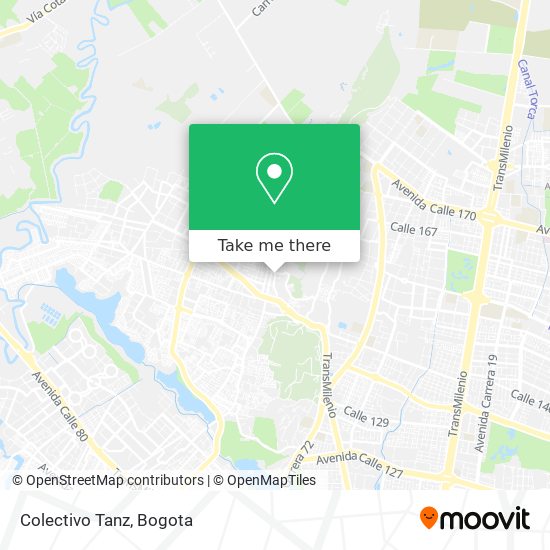 Mapa de Colectivo Tanz