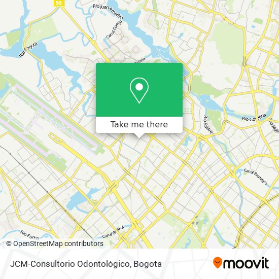 JCM-Consultorio Odontológico map