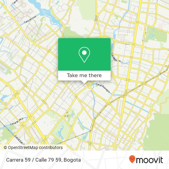 Carrera 59 / Calle 79 59 map