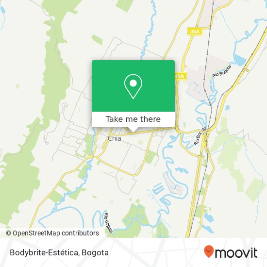 Bodybrite-Estética map