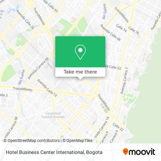How to get to Hotel Business Center International in Teusaquillo by SITP or  Transmilenio?