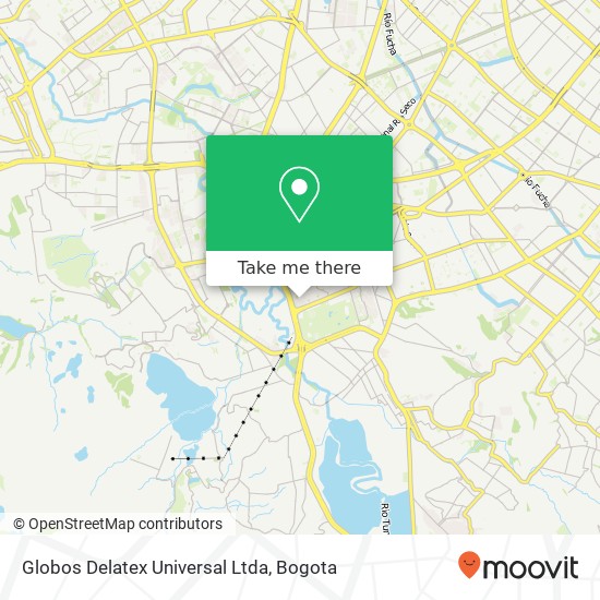 Globos Delatex Universal Ltda map