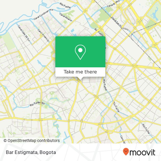 Bar Estigmata map