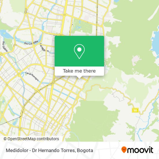 Medidolor - Dr Hernando Torres map