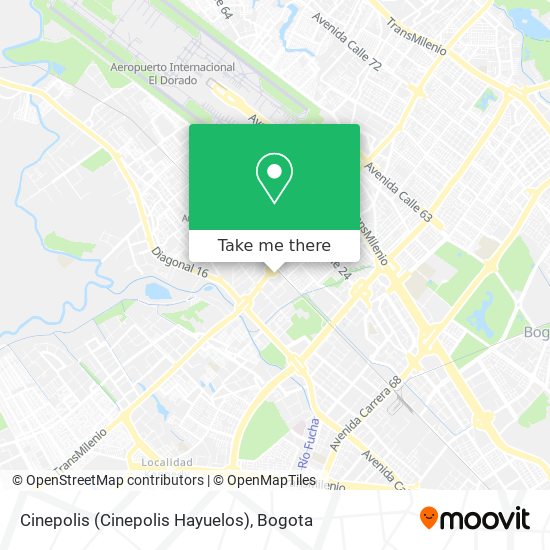 Cinepolis (Cinepolis Hayuelos) map
