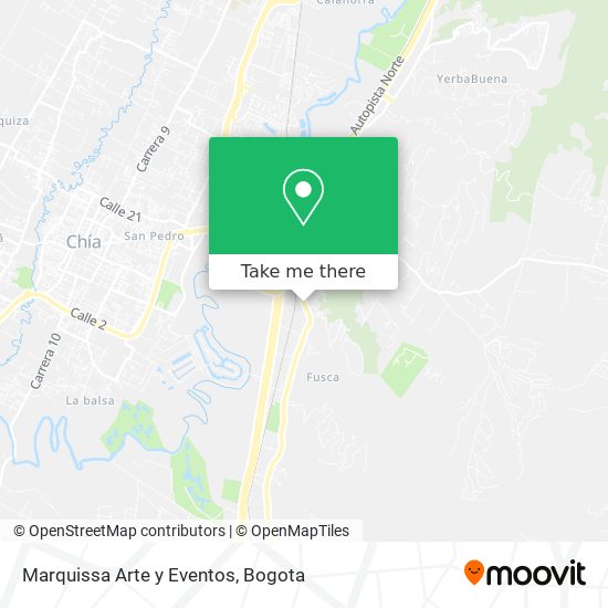 Mapa de Marquissa Arte y Eventos
