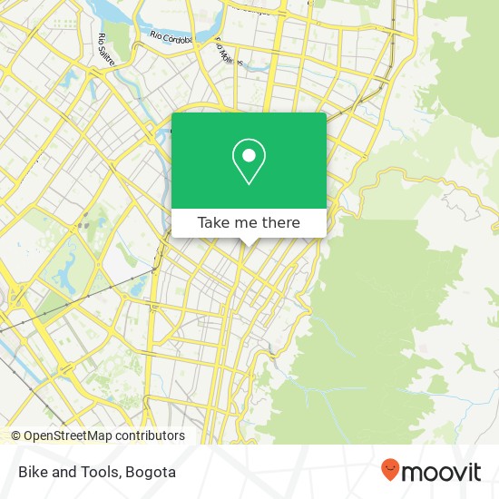 Bike and Tools map