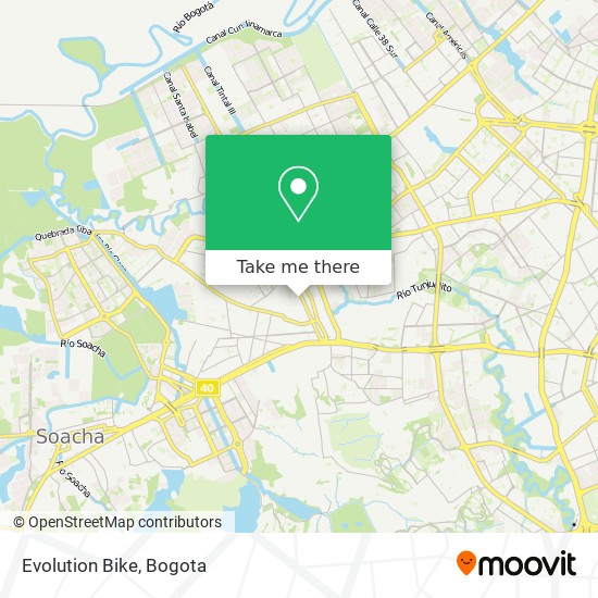 Evolution Bike map