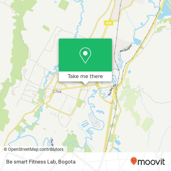 Be smart Fitness Lab map