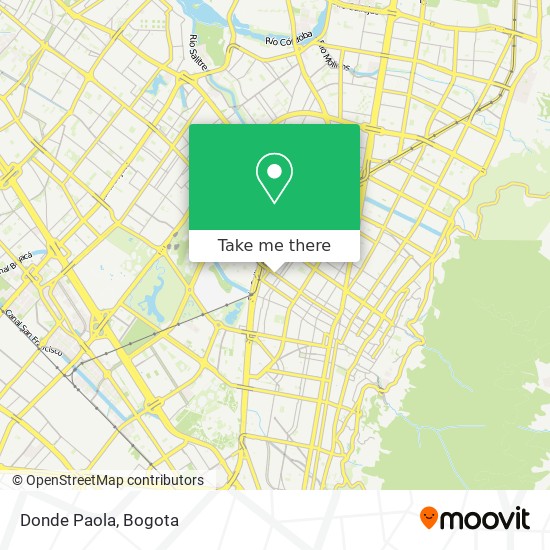 Donde Paola map