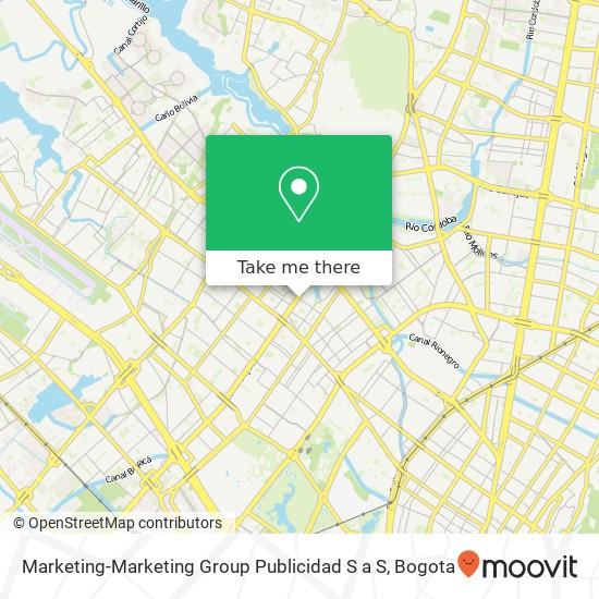 Marketing-Marketing Group Publicidad S a S map