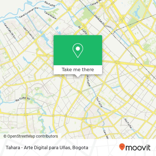 Mapa de Tahara - Arte Digital para Uñas