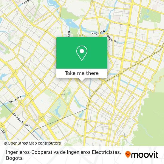 Ingenieros-Cooperativa de Ingenieros Electricistas map