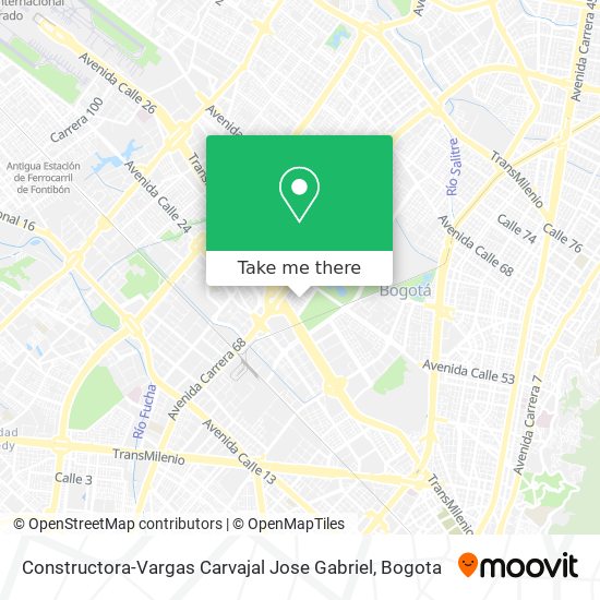 Constructora-Vargas Carvajal Jose Gabriel map