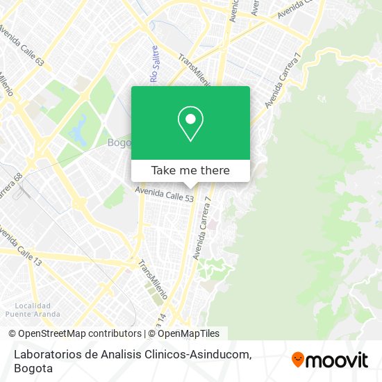 Laboratorios de Analisis Clinicos-Asinducom map