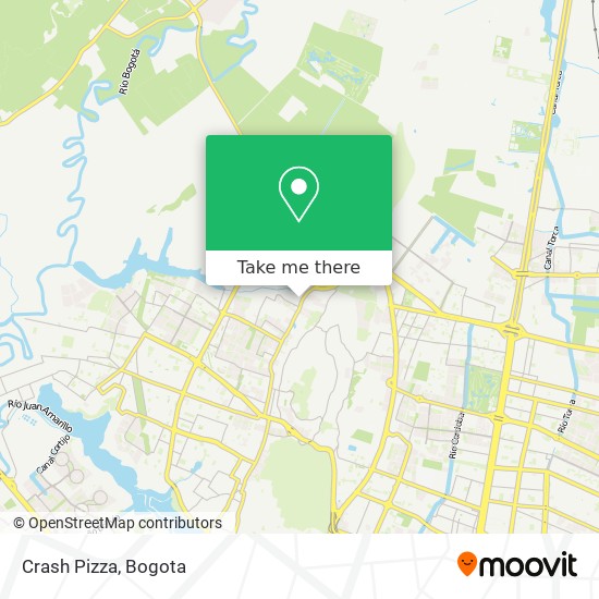 Crash Pizza map