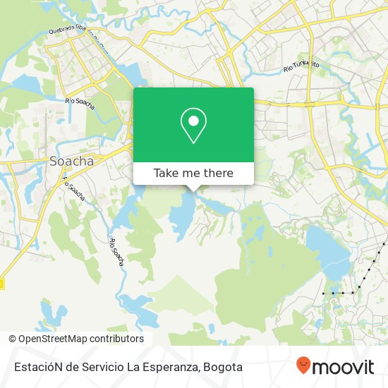 EstacióN de Servicio La Esperanza map