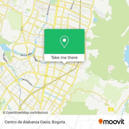 Centro de Alabanza Oasis map